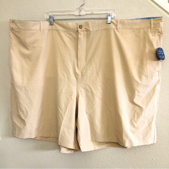 TailorByrd Mens Flex Comfort Stretch Performance Chino Golf Shorts Plus Size 60 - Picture 1 of 15